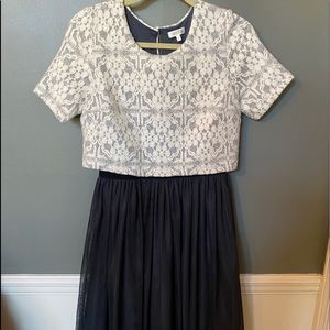 Weston Anthropologie sweater top dress size small